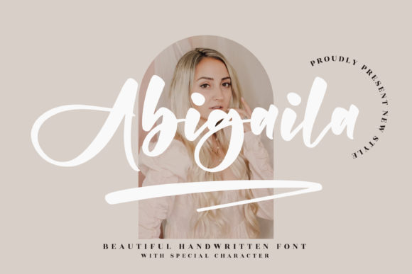 Abigaila: A Timeless Script Font for Editorial Design