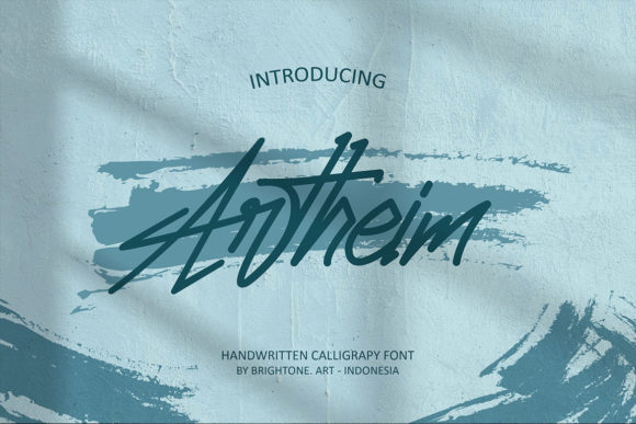 Artheim: A Street-Style Script Font for Bold Brands