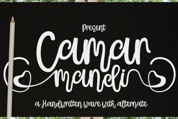 Camar Mandi: A Handwritten Font for Polished Branding