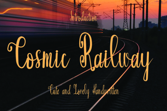 Cosmic Railway Font: A Designer's Take on Timeless Branding