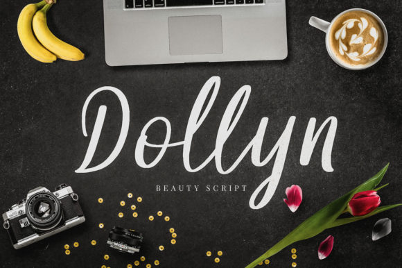Dollyn: A Flowing Script Typeface for Editorial Design