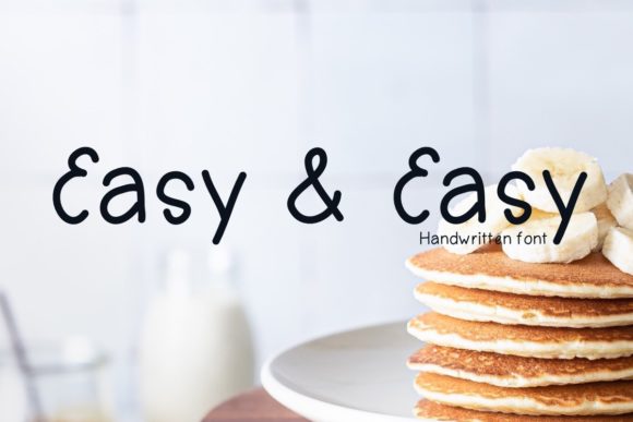 Easy Easy: A Friendly Script Font for Modern Web Design