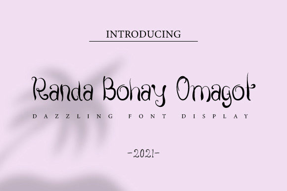 Elevate Campaigns with Randa Bohay Omagot Typeface