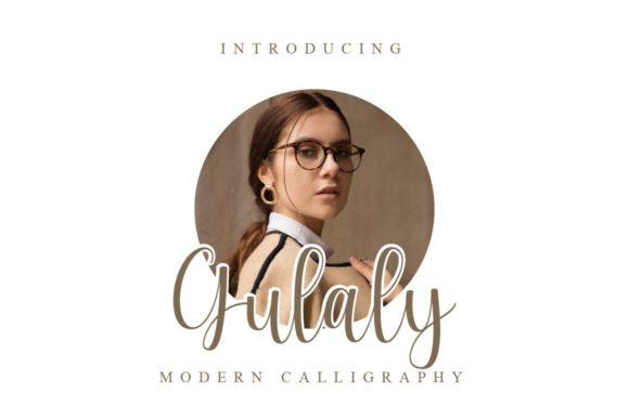 Gulaly Font: A Handwritten Typeface for Modern Web Design