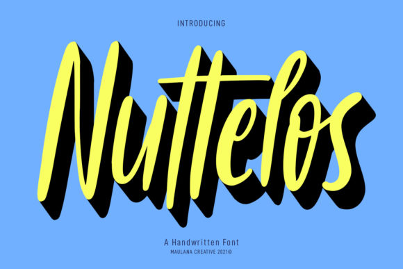 How Nuttelos Transforms Your Brand with a Handwritten Font