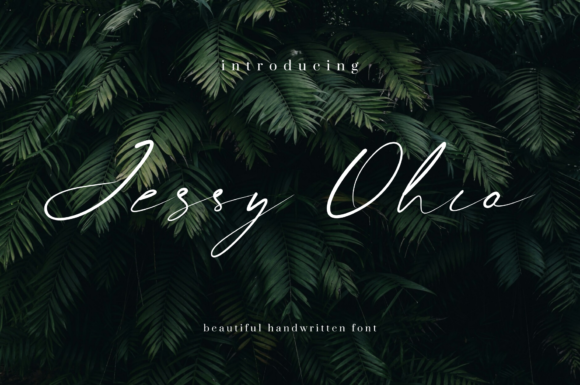 Jessy Ohio: A Timeless Handwritten Font for Branding