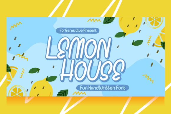 Lemon House: The Handwritten Font for Authentic Brands