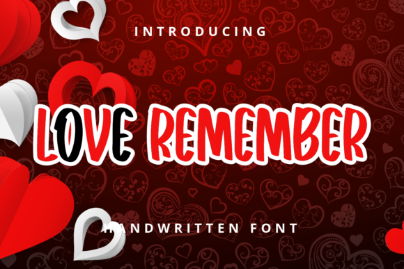 Love Remember: The Perfect Handwritten Font for Crafters