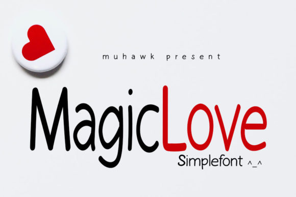MagicLove: A Handwritten Script Font for Modern Web Design