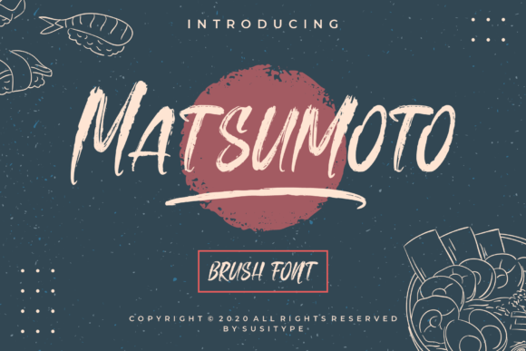 Matsumoto Font: A Brush Script for Authentic Branding