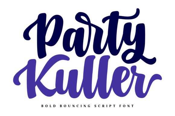 Party Kuller: A Handwritten Font for Web Headers