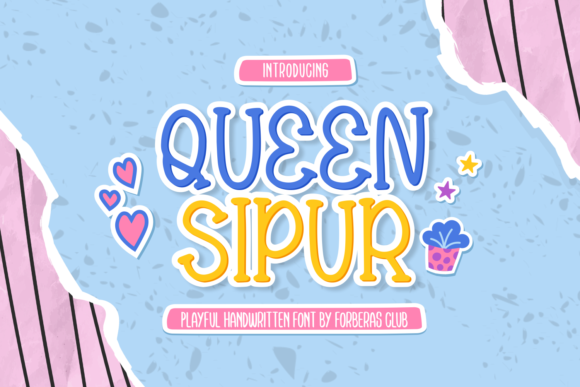 Queen Sipur: A Friendly Script Font for Small Business Branding