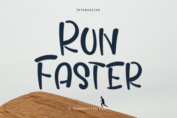 Run Faster: The Perfect Handwritten Font for Crafters