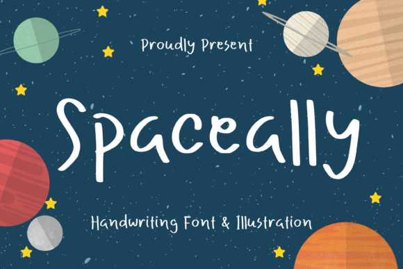 Spaceally: A Handwritten Font for Authentic Branding
