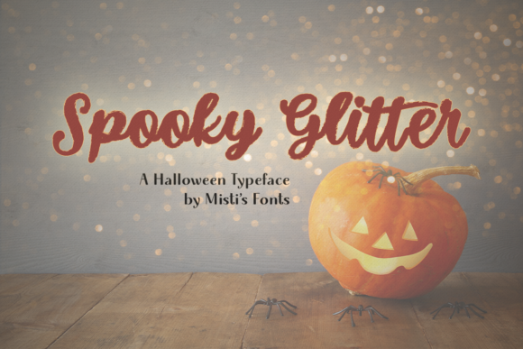 Spooky Glitter: A Handwritten Typeface for Modern Web Design