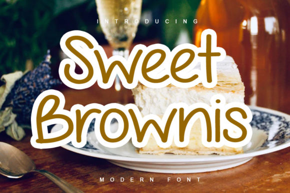 Sweet Brownis: A Quirky Script Font for Editorial Design