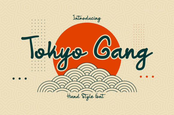 Tokyo Gang: The Handwritten Font for Scroll-Stopping Designs