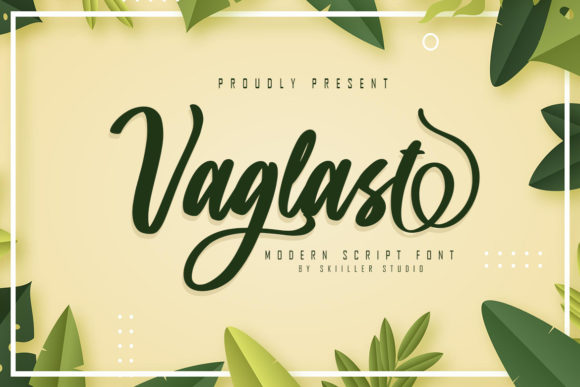 Vaglast: A Timeless Script Font for Editorial Design