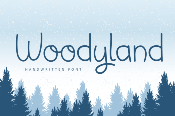 Woodyland: A Handwritten Font for Editorial Calm