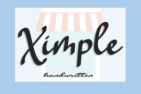 Ximple: A Handwritten Typeface for Modern Editorial Design